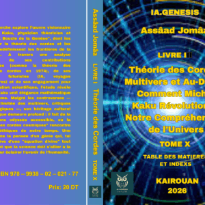 Assâad Jomâa - LIVRE I : Théorie des Cordes, Multivers et Au-Delà : Comment Michio Kaku Révolutionne Notre Compréhension de l’Univers - Tome X