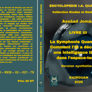 Assâad Jomâa - LIVRE III : La Symphonie Quantique : Comment l'IA a découvert une intelligence tissée dans l'espace-temps